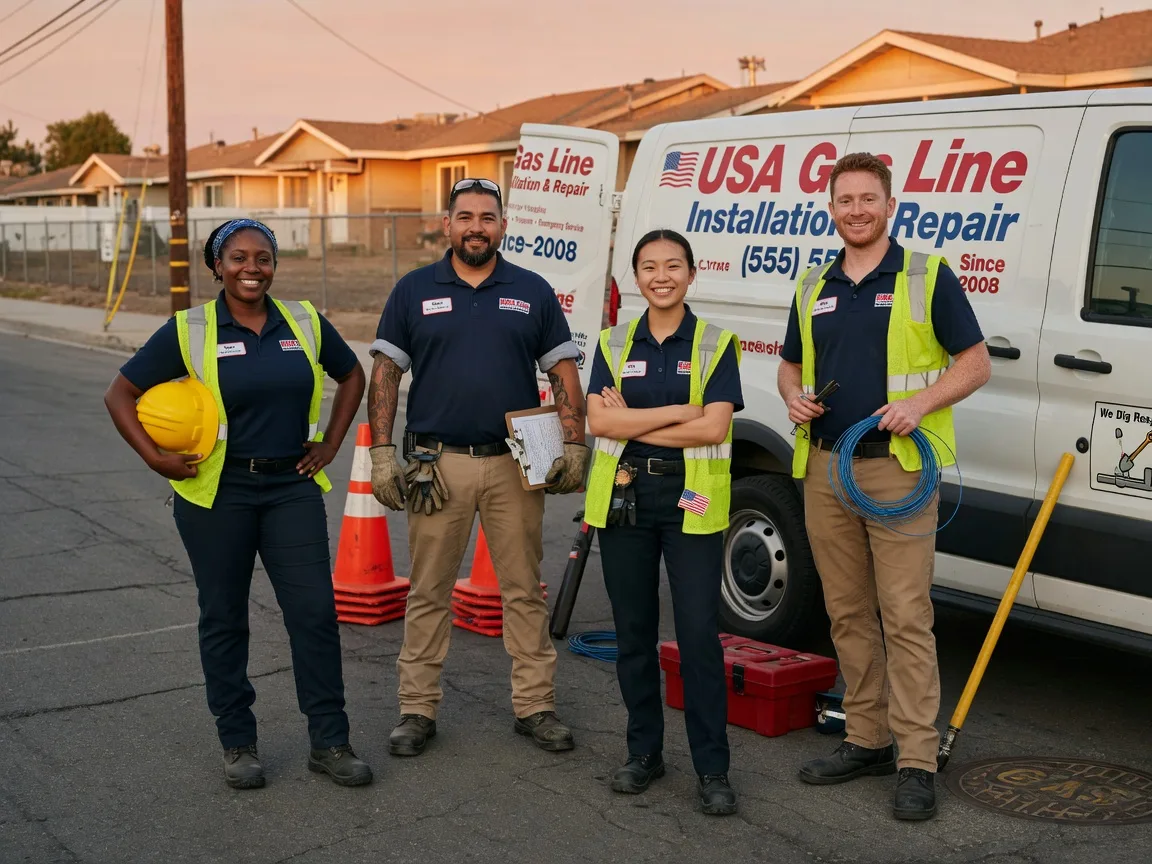 Gas Line Installation company in Farmington, WA